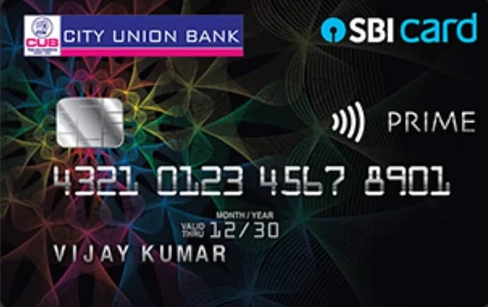 City Union Bank SBI Card Prime