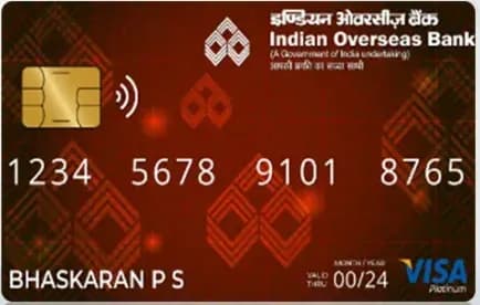 IOB Visa Platinum Credit Card