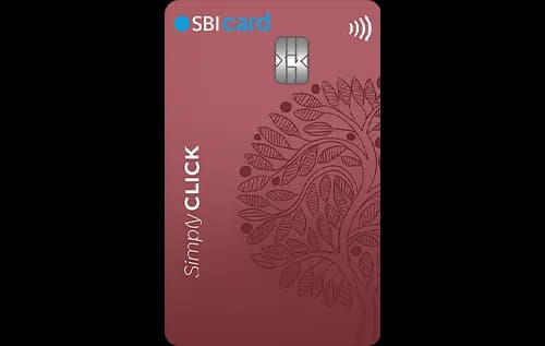 SBI SimplyClick Credit Card