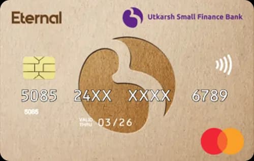 Utkarsh Small Finance Bank Eternal Credit Card