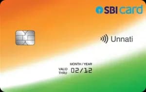 SBI Unnati Credit Card